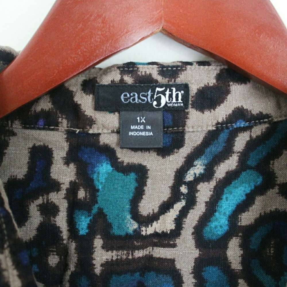 Boxy Linen button-up - Picture 3 of 4